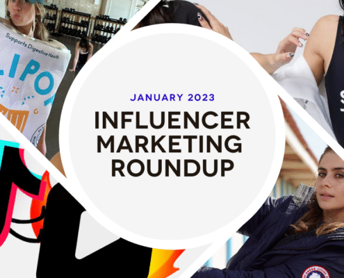 January Influencer Marketing RoundUp 2023