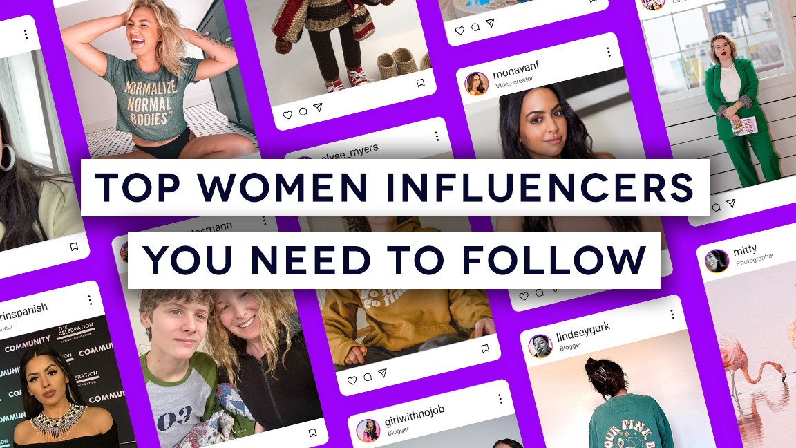 Top Women Influencers To Follow by Linqia