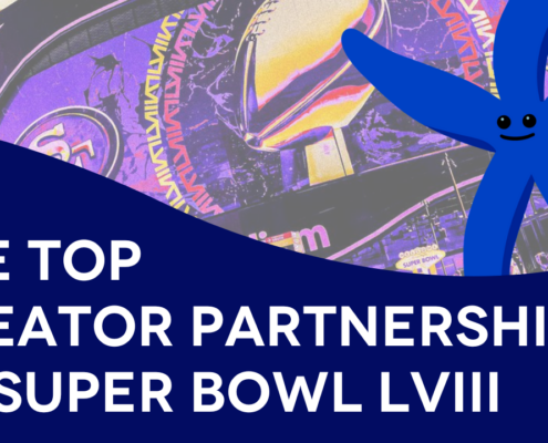 the top creator partnerships at super bowl LVIII